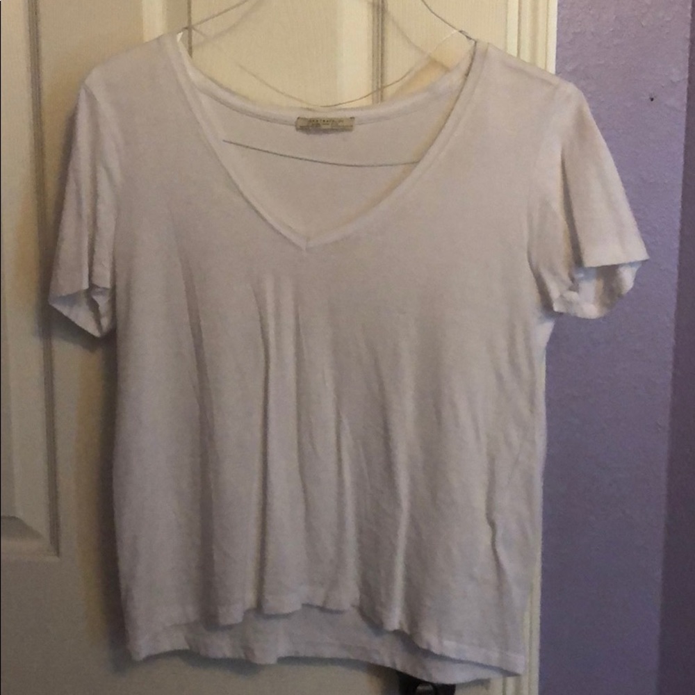 White tee